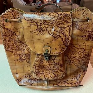 COPY - Patricia Nash Signature Map Backpack